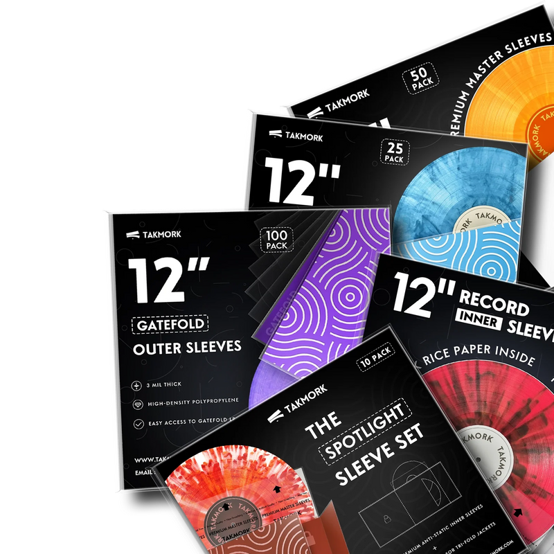 takmork vinyl record sleeve(inner& outer&gatefold))