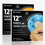 12-Inch kraft paper Blank Album Jackets – 350gsm Vinyl Record Covers
