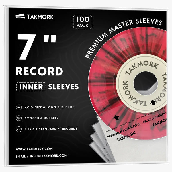 7-Inch Vinyl Record Inner Sleeves