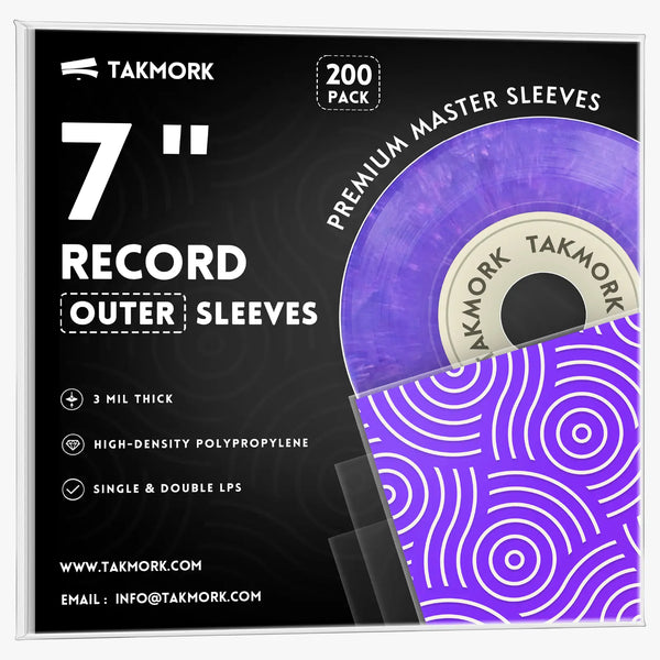 7-Inch Vinyl Record Outer Sleeves