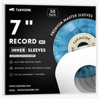 7-Inch Paper Record Inner Sleeves (White)
