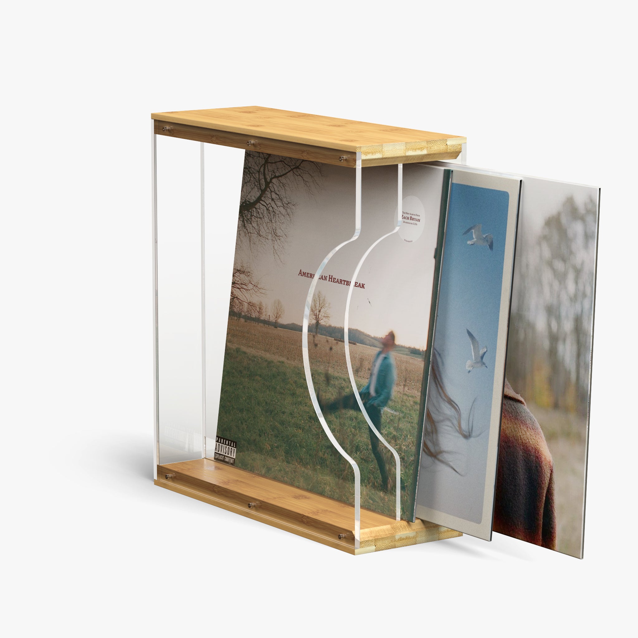 Vertical Vinyl Record Holder