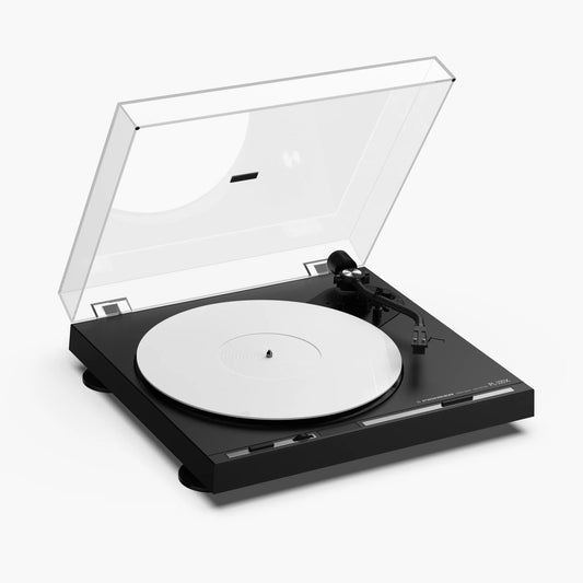 White Acrylic turntable platter mat