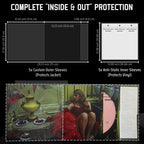 Custom Sleeves for Taylor Swift "The Life of a Showgirl" Vinyl - 5x Tri-Fold Outer & 5x Anti-Static Inner Bundle