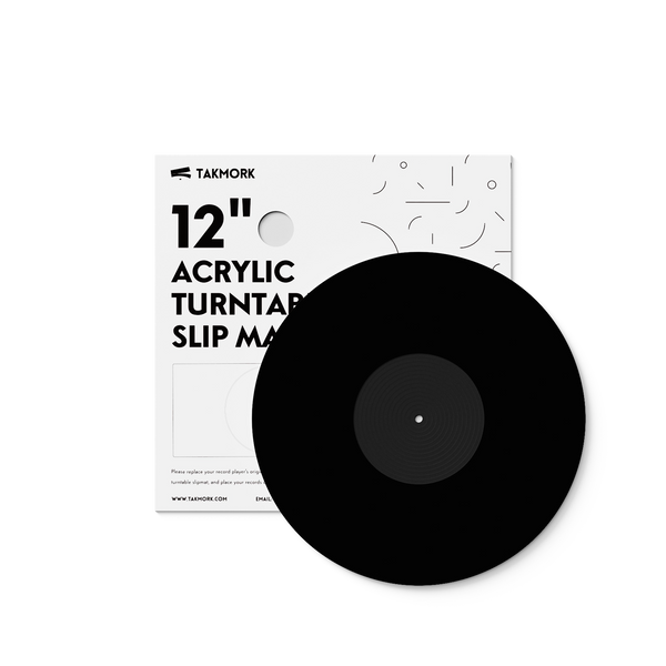 Acrylic Platter Mat for Turntables (Black)