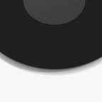 Tapis de plateau en acrylique pour platines