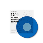 Acrylic Platter Mat for Turntables (Blue)