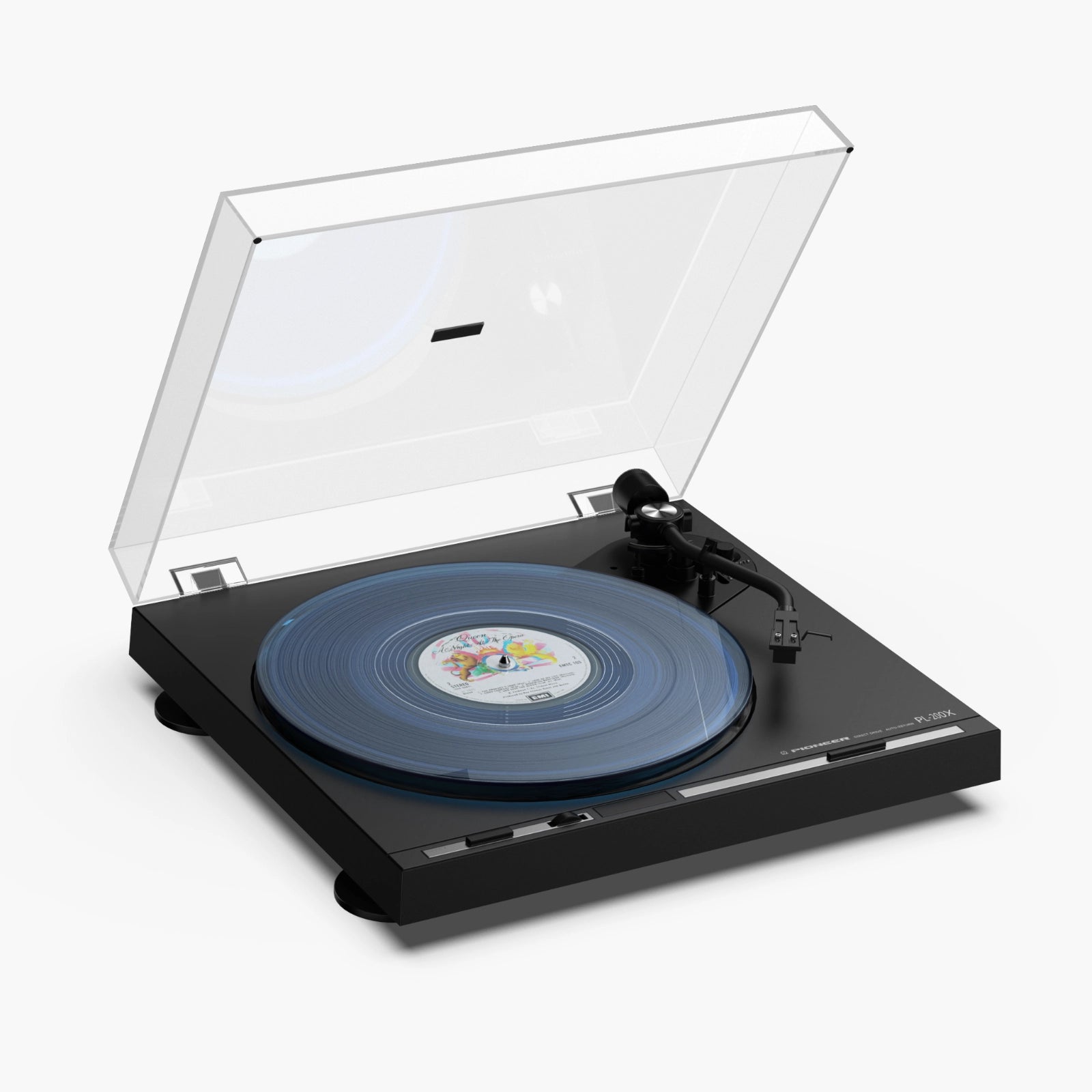 Acrylic Platter Mat for Turntables (Blue)