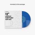 Acrylic Platter Mat for Turntables (Blue)