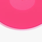 Acrylic Platter Mat for Turntables (Pink)