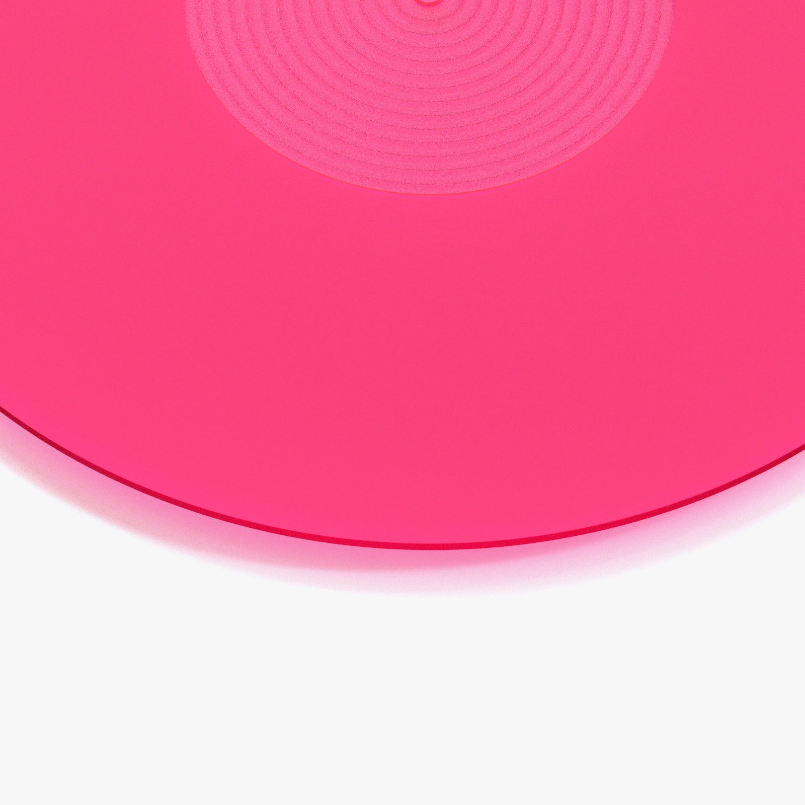 Acrylic Platter Mat for Turntables (Pink)