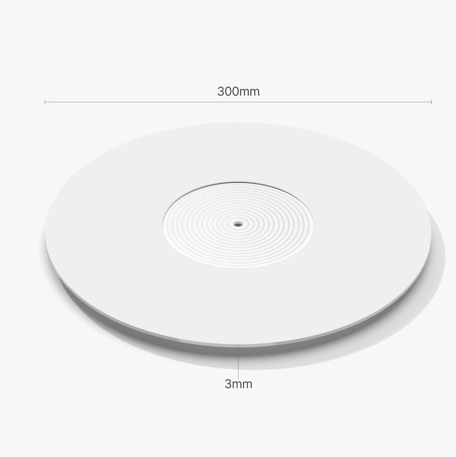 Tapis de plateau en acrylique pour platines