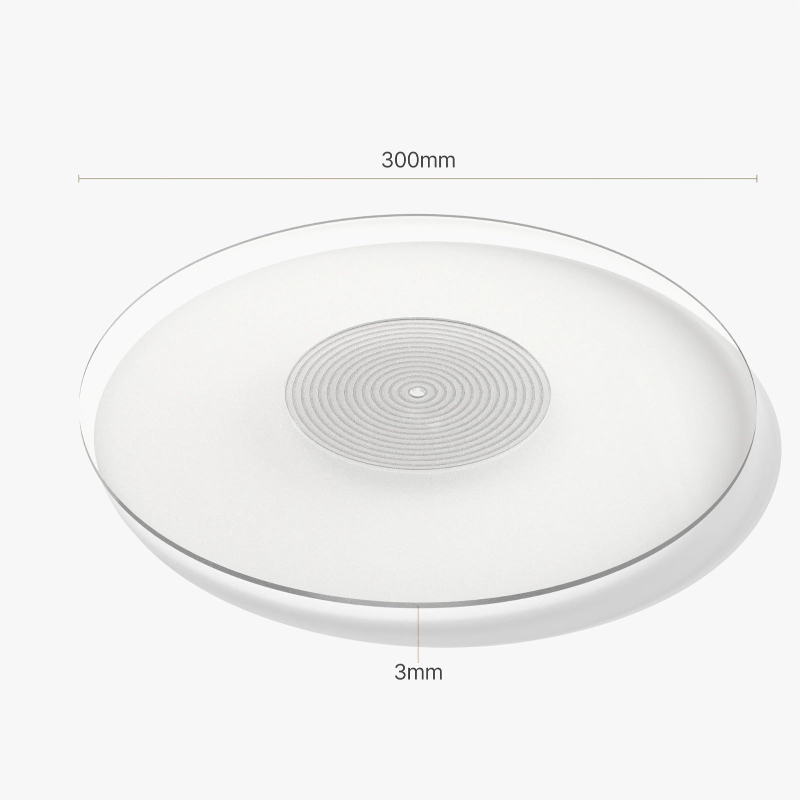 Tapis de plateau en acrylique pour platines