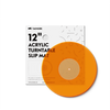 Acrylic Platter Mat for Turntables (Orange)