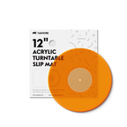 Acrylic Platter Mat for Turntables (Orange)