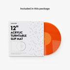 Acrylic Platter Mat for Turntables (Orange)