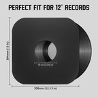 Pochettes intérieures pour disques vinyles de 12 pouces