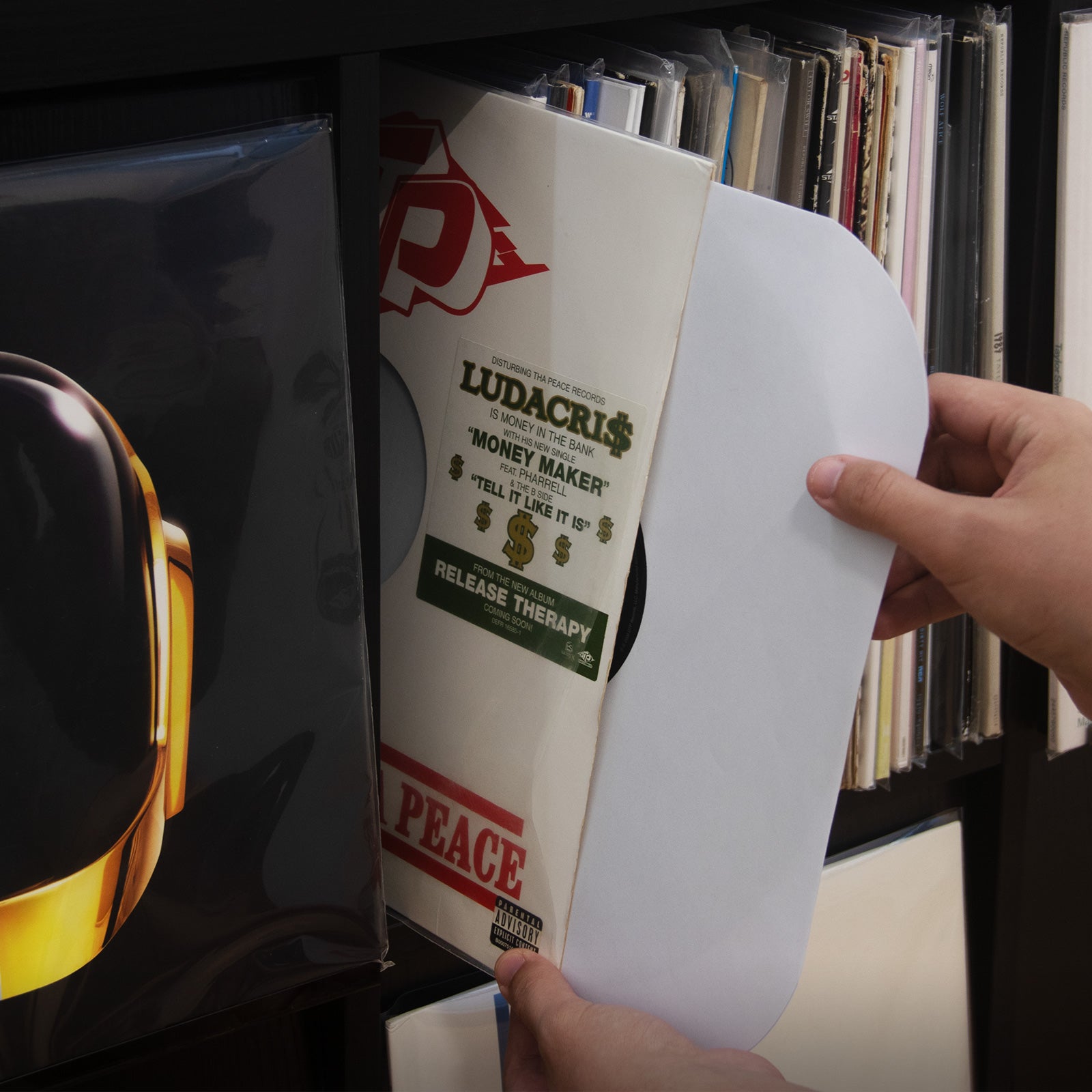 Pochettes intérieures pour disques vinyles de 12 pouces