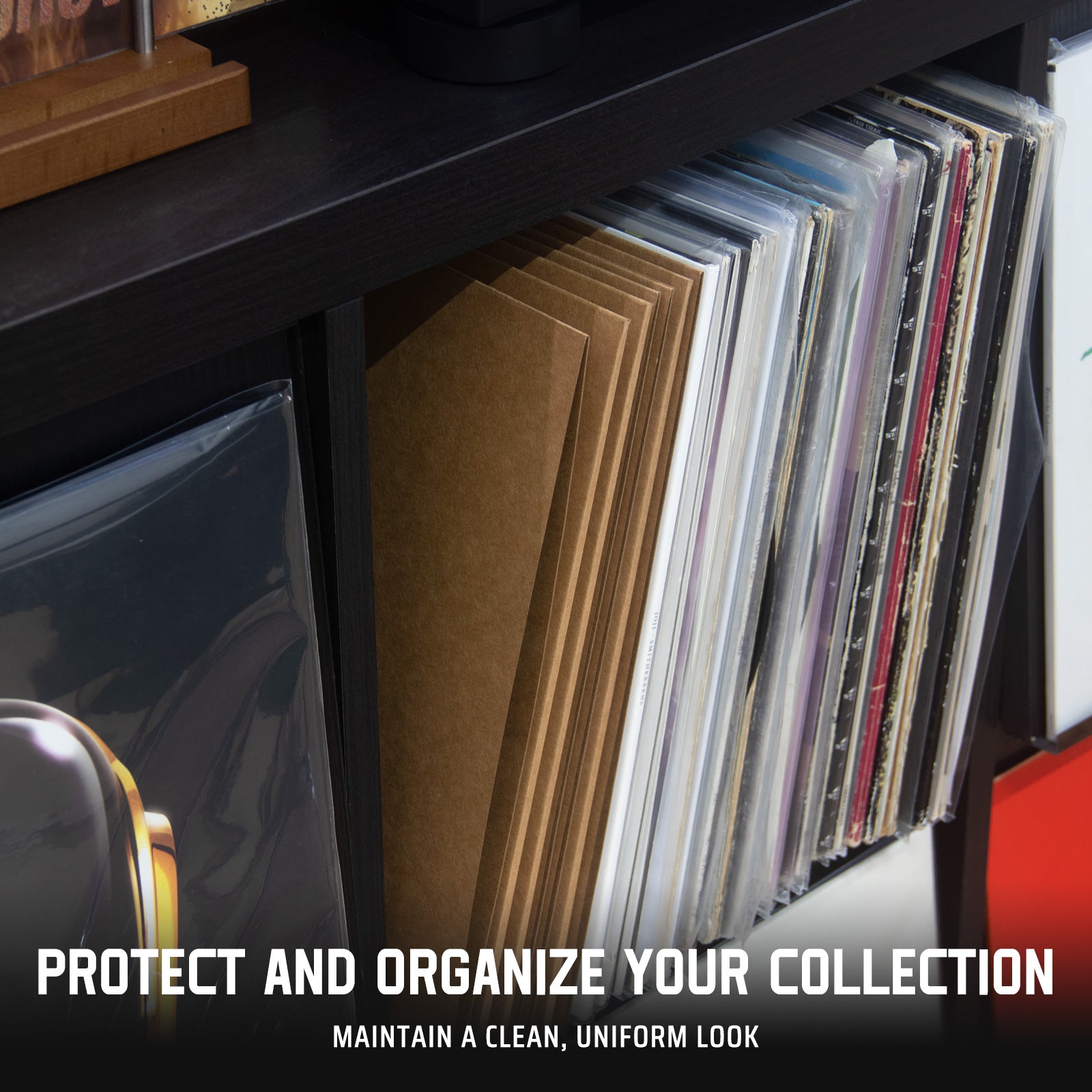 Pochettes intérieures pour disques vinyles de 12 pouces