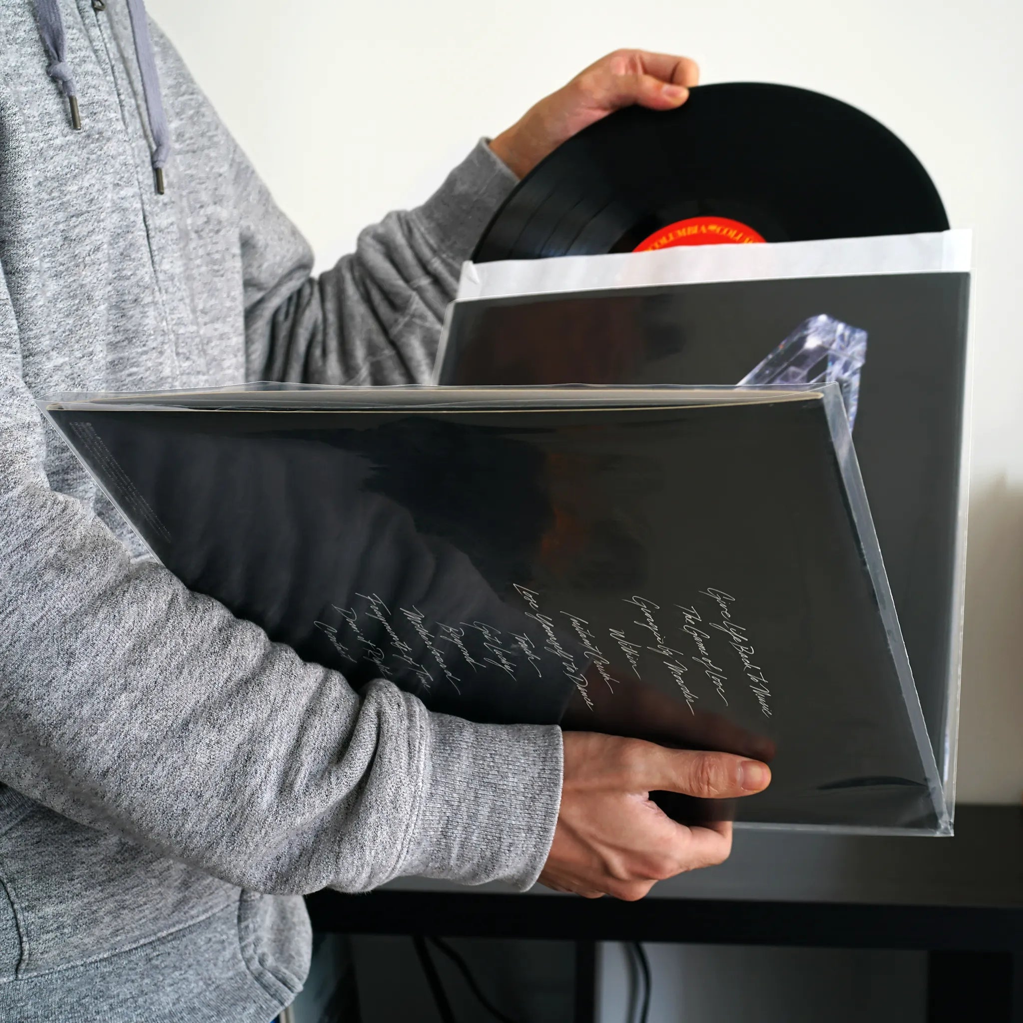 gatefold card sleeve Premium 3-Mil Gatefold Vinyl Record Sleeves | Dual-Sided