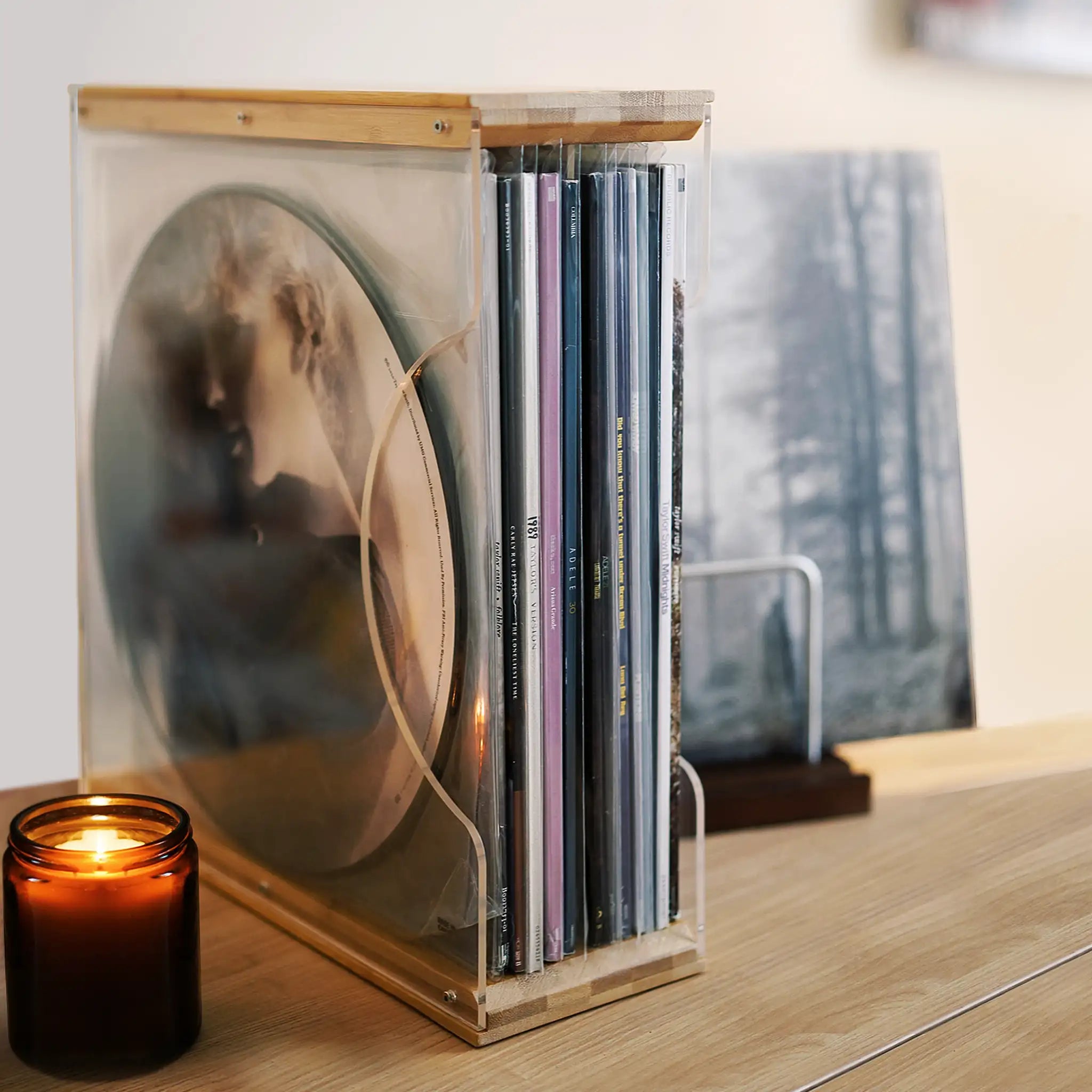 Vertical Vinyl Record Holder