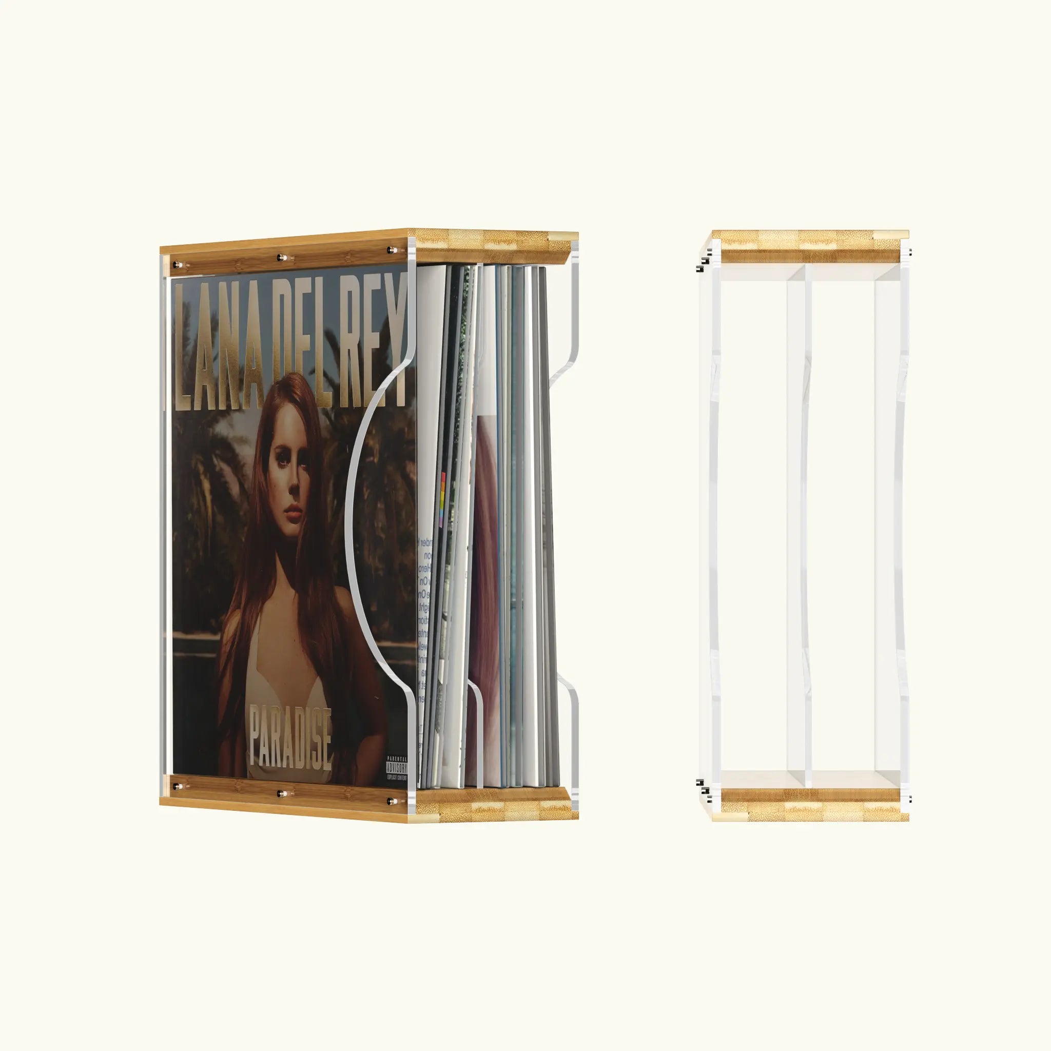 Vertical Vinyl Record Holder