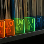 Acrylic Vinyl Record Dividers，A to Z